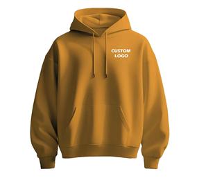 Sudadera con Capucha Holgada con Forro Blanqueado al por Mayor, Estampado 3D de Hoja de Arce, Anime, para Hombre, Talla Grande, Logotipo Personalizado - Product Image 1