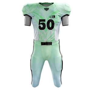2025 logotipo personalizado 100% poliéster hecho uniforme de fútbol americano más vendido uniforme de fútbol americano - Product Image 1