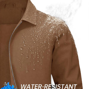 Vestes pour hommes coupe-vent d'hiver décontractées et chaudes vestes pour hommes nouveau design à col rabattu vestes en toile de coton de qualité supérieure pour hommes - Product Image 5