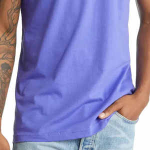 100% Organic Cotton Ribbed Tank Top Tanktop Men Sustainable Men Ribbed Tank Top Eco Friendly Tank Tops Men Costom <b>Vest</b> - Product Image 6
