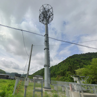Poteaux tubulaires en acier galvanisé de 30 m, prix de la tour de télécommunication, mât d'antenne de communication autoportant monopôle pour station de base 5G.