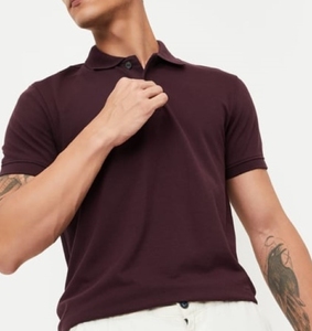 Camiseta Polo Premium para Hombre, de Polialgodón, 200 g/m², Peso Pesado, Color Sólido, Lisa, Informal, para Impresión al por Mayor - Product Image 4