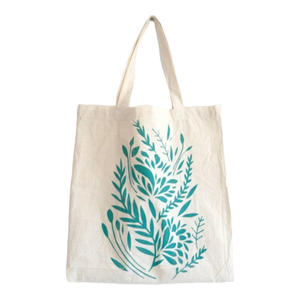 Bolsa de mano reciclable de algodón con estampado personalizado barato para seda rosa, blanca y azul con logotipo de patrón liso en la superficie PCS - Product Image 1