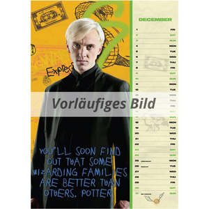 Calendario de Papel de Pared o Mesa con Diseño de Harry Potter 2024, para Notas, Uso en Oficina, Apto para Impresión - Product Image 1