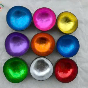 Bol en coquille de noix de coco naturelle, fait main, durable, écologique, pour servir, pour la cuisine, la salle à manger et la décoration - Product Image 3