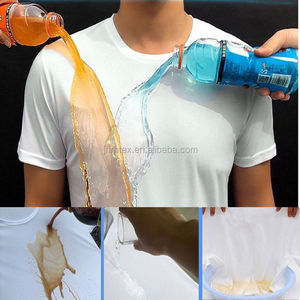 เสื้อยืดสีขาวกันน้ำเปล่าสำหรับผู้ชาย - Product Image 2