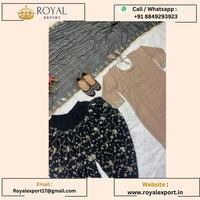 Nouvelle collection tendance de Patiyala Dhoti avec broderie lourde par Royal Export