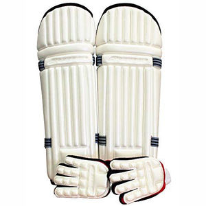 Nouveaux protège-tibias de cricket classiques personnalisés – Options de logo, couleur et matériau – Équipement de cricket pour adultes de haute qualité, léger et durable - Product Image 1