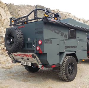 Buy Now Best Price Wholesale Lightweight Small Tear Drop Camper Trailer Standard <b>Mini</b> Off Road Teardrop Caravan - Product Image 2