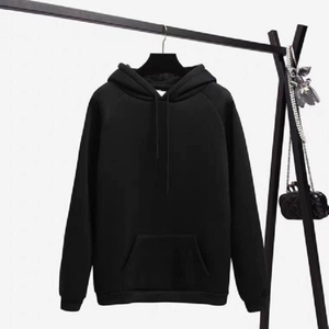 Sudadera con capucha para mujer, prenda de vestir, cuello con capucha, estilo vietnamita, 100% algodón, teñido de hilo superior - Product Image 4