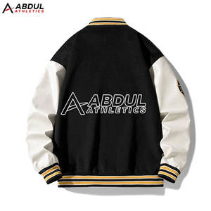 Qualité supérieure Logo personnalisé Veste Letterman Vêtements de mode Veste d'hiver à manches longues - Product Image 2