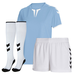 2025 Custom Design Soccer Uniform Wholesale <b>Top</b> Selling Breathable Polyester Short Sets Lightweight Sublimation Print Gradient - Product Image 4