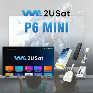 2026 We2usat P6 Mini 4GB 64GB <b>Android</b> 14.0 TV Stick S905Y4 WiFi6 BT5.0 6K Smart Streaming Player Mini TV <b>Box</b> Dongle VS Vseebox - Product Image 2