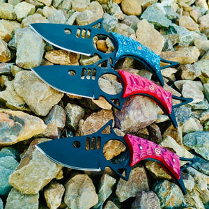 Cuchillo Bowie Vikingo de Acero de Damasco Hecho a Mano, Mango de Acero de Damasco, Personalizable OEM, Cuchillo de Caza y Camping de Alta Calidad para Exteriores - Product Image 6