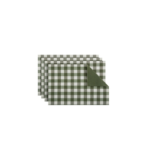 ราคาโรงงานการออกแบบใหม่ที่กําหนดเองพิมพ์ผ้าฝ้ายบริสุทธิ์ตกแต่งบ้านโมเดิร์นตาราง Placemat พร้อมโลโก้ที่กําหนดเอง - Product Image 1