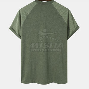 Verano temporada algodón fácilmente lavado hombres camisetas 2023 manga corta hombres camiseta para la venta - Product Image 2