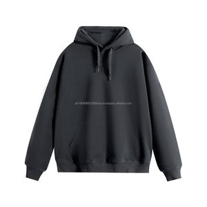 Sweat à capuche en molleton lourd de haute qualité 500 g/m², logo personnalisé, pull lourd, sweat-shirt oversize pour hommes - Product Image 2