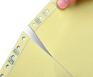 Offre Spéciale – Papier Contemporain Autocopiant 9,5 x 11 Pouces pour Impression de Factures, 4 Plis, Coupe M, 52/50/48 g/m² - Product Image 3