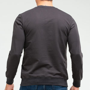 Nouveau sweat-shirt en coton arrivé en gros 350gsm pull à col rond sweat à capuche brodé vierge pour hommes et femmes - Product Image 3