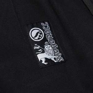Kimono de BJJ Shoyoroll pour homme, noir, 100% coton, broderie à la main motif lion, coupe classique, vêtements d'arts martiaux pour adultes - Product Image 4