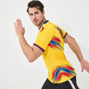 Maillot de football Coupe d'Amérique Colombie 2024 en Spandex/Polyester à manches courtes – Vêtements de sport et de course personnalisés très demandés - Product Image 2
