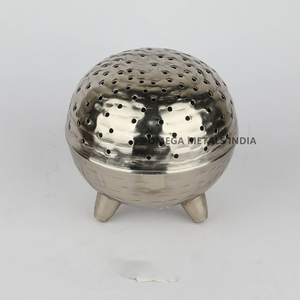 Porte-encens en acier inoxydable doré de haute qualité, encensoir arabe en forme d'étoile d'anis pour la maison et les cadeaux - Product Image 3