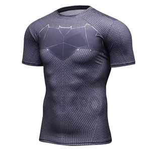 เสื้อรัดกล้ามเนื้อแขนยาวแบบสั่งทำพิเศษ พิมพ์ลายดิจิทัล สำหรับศิลปะการต่อสู้ MMA  ผ้าสแปนเด็กซ์/โพลีเอสเตอร์ คุณภาพพรีเมียม  ความต้องการสูง - Product Image 2
