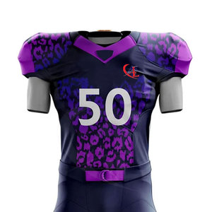 ชุดฟุตบอลอเมริกันชุดเครื่องแบบ100% ฟุตบอลผ้าโพลีเอสเตอร์ - Product Image 3