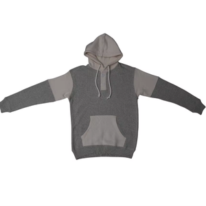 Sweat à capuche unisexe en polaire Nantucket 100% coton 280-290 GSM Streetwear d'hiver Combo bouton - Product Image 1