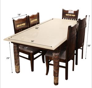 Mesa de comedor de mármol de lujo - Product Image 1