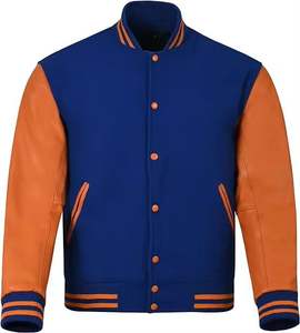 Veste universitaire d'hiver pour homme de luxe personnalisée avec fermeture à bouton unique, tissu tricoté, design respirant - Product Image 3