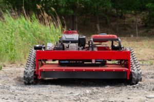 Chất lượng cao tất cả các địa hình từ xa máy cắt cỏ robot với động cơ 1080 mét điều khiển từ xa nông nghiệp Máy cắt cỏ - Product Image 2