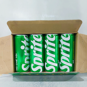 Wholesale Soft Drink Cheap Price in Vietnam <b>Spritee</b> Lemon Flavour Carbonated Drinks Can 320ml Beverages Soft Drinks Sport - Product Image 6