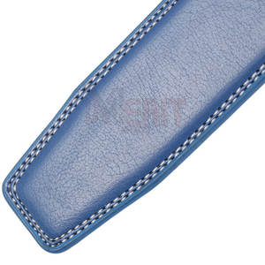 Cinturón de piel de vaca auténtica para hombre de lujo superventas logotipo personalizado vestido de alta calidad estilos casuales con hebilla de diseño personalizado - Product Image 6