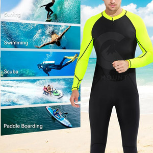 One Piece Durable Material Men Swimming Suit Custom Logo Printing Wholesale Men Swimming Suit - Product Image 3