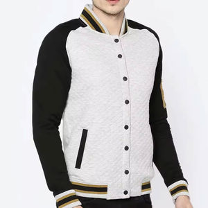 เสื้อแจ็กเก็ตผ้าแคนวาสของผู้ชายเสื้อแจ็กเก็ตผ้าแคนวาสแบบปะต่อเป็นมิตรกับสิ่งแวดล้อมผลิตจากโรงงาน - Product Image 5