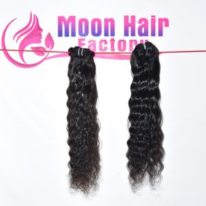 Inde du Sud Temple Extensions de Cheveux Humains Bruts Texture Bouclée Faisceaux de Donneur Unique Extensions de Cheveux Prix de Gros Fournisseur Indien - Product Image 2