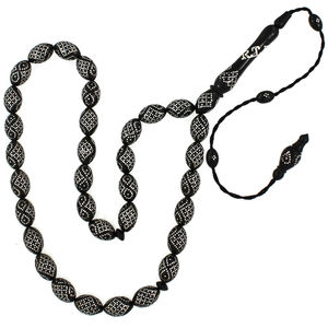 Ámbar tasbih de alta calidad cuentas de oración personalizadas cristal musulmán Tasbih cuentas de oración cuentas islámicas Tasbih venta al por mayor nuevo diseño - Product Image 5