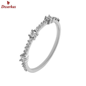 Anillo de joyería de piedras preciosas de circón de Plata de Ley 925 de alta calidad, anillos de plata hechos a medida para mujer - Product Image 4