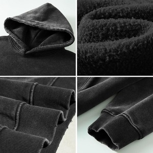 Sweats à capuche personnalisés à impression numérique par sublimation pour hommes Fabrication de gros OEM Pull Over Hoodie 100% coton Full Zipper Street - Product Image 5