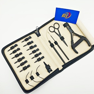 Kit Profesional de Alicates para Extensiones de Cabello de Acero Inoxidable, Tijeras, Anillos Micro, Herramientas de Instalación y Remoción de Grado Profesional, OEM Disponible - Product Image 4