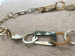 Best Quality <b>Buffalo</b> <b>Horn</b> Necklace for Women Hand Finished Fashion Jewelry Set with Pearl and Diamond From India - Product Image 5