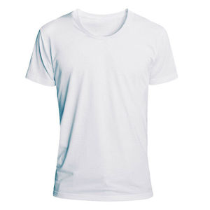 T-shirt vierge 400g pour homme, coupe ample, en polyester/coton, haute qualité, respirant, séchage rapide, service OEM, vente en gros, collection 2025 - Product Image 5