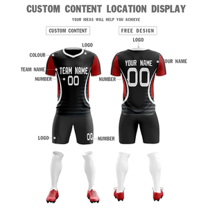 Conjuntos de fútbol unisex de alta calidad, el mejor estilo, ropa de hombre de poliéster, venta directa de fábrica al por mayor, uniforme de sublimación de nombre - Product Image 2