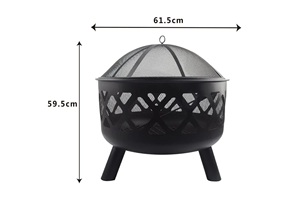 เตาไฟไม้สำหรับสนามหลังบ้านสวนตั้งแคมป์ - Product Image 2