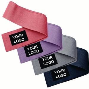Bandes de résistance pour les hanches, design personnalisé, marque privée, vente en gros, 3 niveaux de résistance, bande d'entraînement pour les hanches - Product Image 1