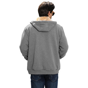 Sudadera con Capucha y Cremallera Completa para Hombre, con Logotipo Personalizado, Impresión en Serigrafía, 100% Algodón, Transpirable, Ecológica, Otoño 2026 - Product Image 3