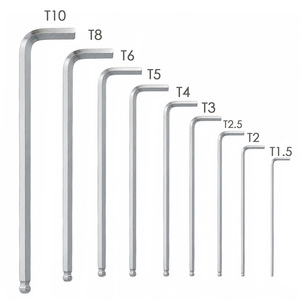 Jeu de clés Allen longues à 9 pièces avec embout sphérique - Product Image 2