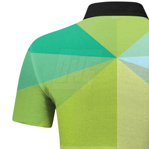 Chemises polo en sublimation 2025 pour hommes, logo personnalisé, design de sublimation complète, chemises polo en sublimation à vendre - Product Image 6