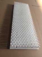 Glissade de neige artificielle pour parc d'attractions, couleur blanche, en plastique, piste de ski artificielle 800x200mm, ensemble combiné emboîtable 3 pièces